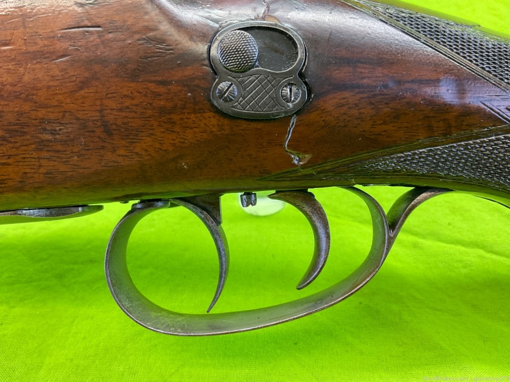 Custom German Mauser Large Ring 98 Sporting Rifle 9x57 22 In Stalking Pre-img-33