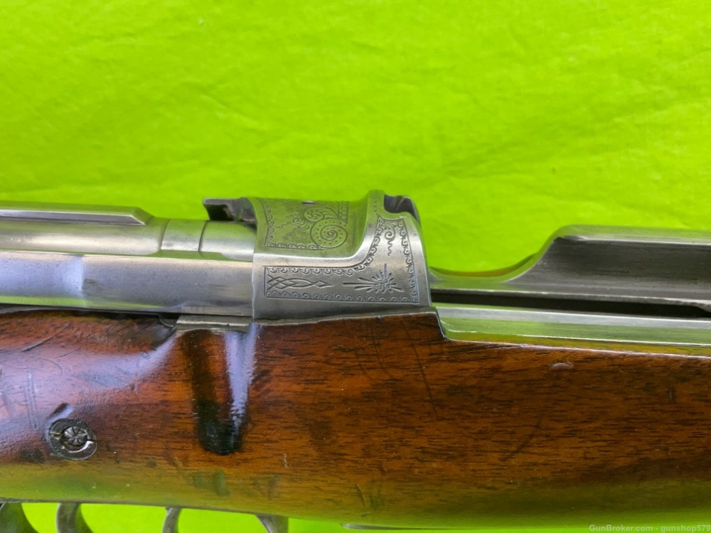 Custom German Mauser Large Ring 98 Sporting Rifle 9x57 22 In Stalking Pre-img-7