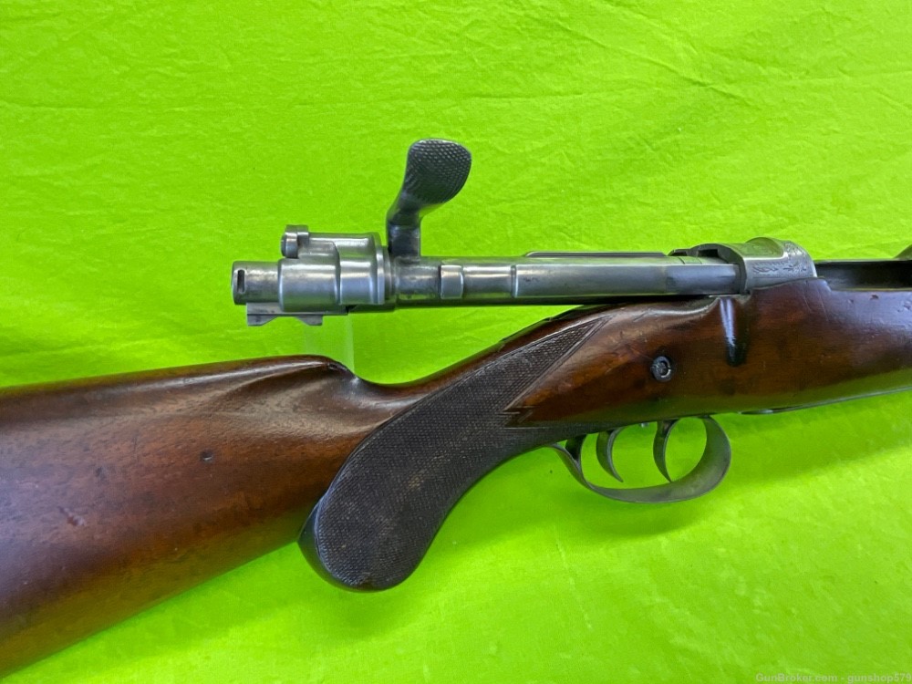 Custom German Mauser Large Ring 98 Sporting Rifle 9x57 22 In Stalking Pre-img-3