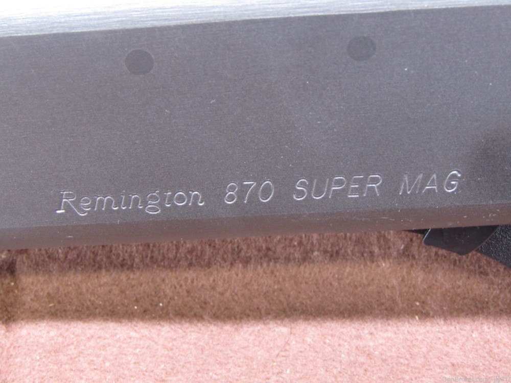 Remington 870 Super Mag 12 GA 3 1/2 In Pump Action Shotgun Like New-img-14