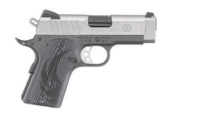 Ruger SR1911 9mm Sub Compact 7-Round Handgun - 3.6" Barrel - Stainless-img-1