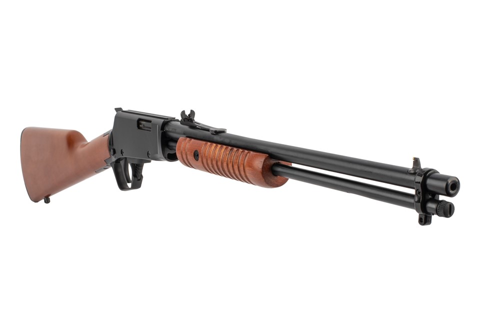 Rossi Gallery Pump Action 22LR Rifle - Wood Stock - 18"-img-1