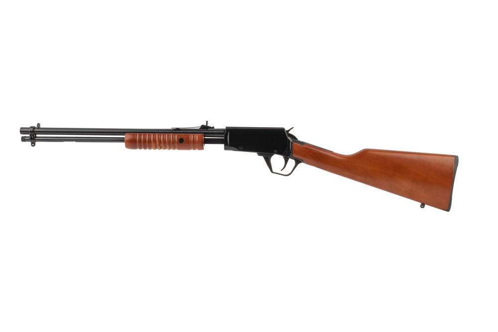 Rossi Gallery Pump Action 22LR Rifle - Wood Stock - 18"-img-2