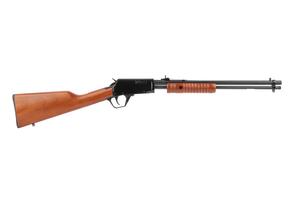Rossi Gallery Pump Action 22LR Rifle - Wood Stock - 18"-img-0