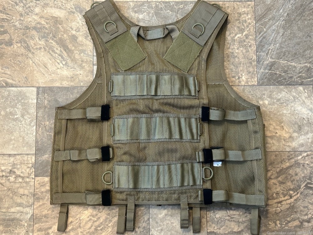Eagle Industries Rifleman’s Vest Khaki Early ‘90’s Tactical NOS!-img-1