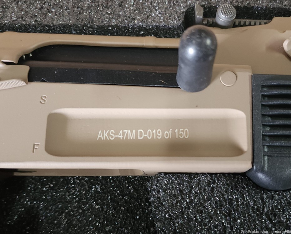 Arsenal Custom Shop SASM7-34D FDE AK47 SAS-M7 AK-47 Underfold 1/150 Layaway-img-11