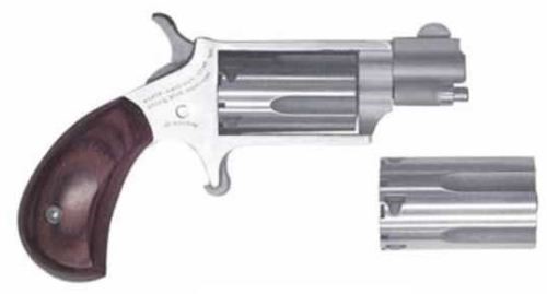 North American Arms Mini Convertible Revolver 22lr/22mag - 1 1/8" - Stainl-img-0