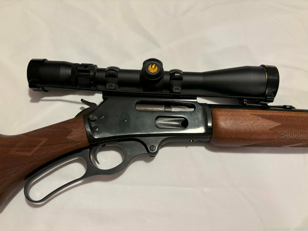 Marlin 308MX Lever Action Rifle, 308 Express, 22in w/ Nikon 3-9x40 Scope-img-8
