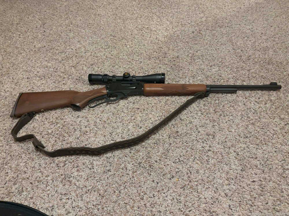 Marlin 308MX Lever Action Rifle, 308 Express, 22in w/ Nikon 3-9x40 Scope-img-26