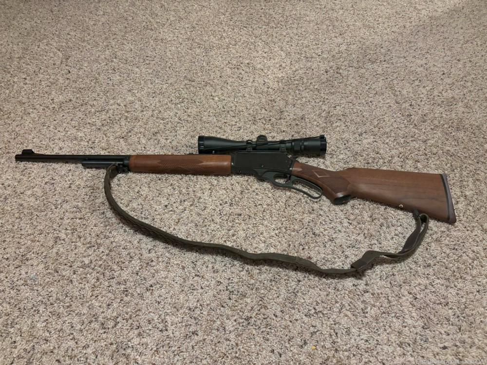 Marlin 308MX Lever Action Rifle, 308 Express, 22in w/ Nikon 3-9x40 Scope-img-37