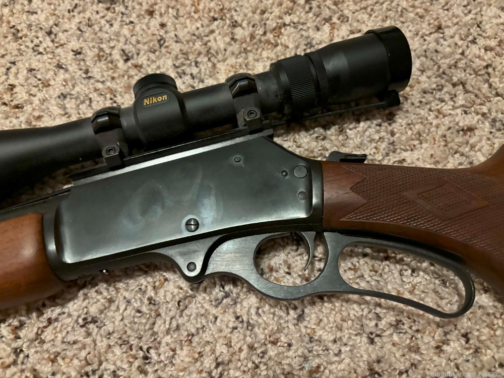 Marlin 308MX Lever Action Rifle, 308 Express, 22in w/ Nikon 3-9x40 Scope-img-25