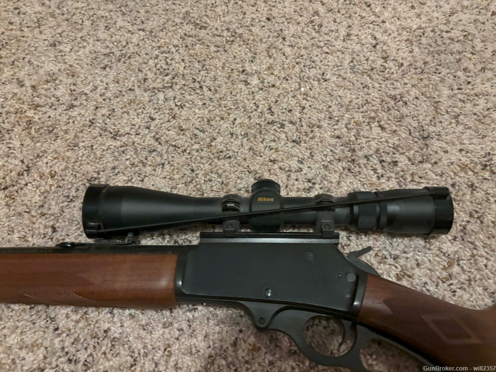 Marlin 308MX Lever Action Rifle, 308 Express, 22in w/ Nikon 3-9x40 Scope-img-41