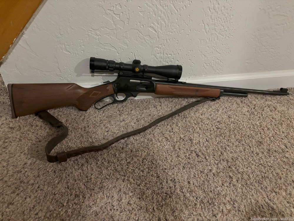 Marlin 308MX Lever Action Rifle, 308 Express, 22in w/ Nikon 3-9x40 Scope-img-27