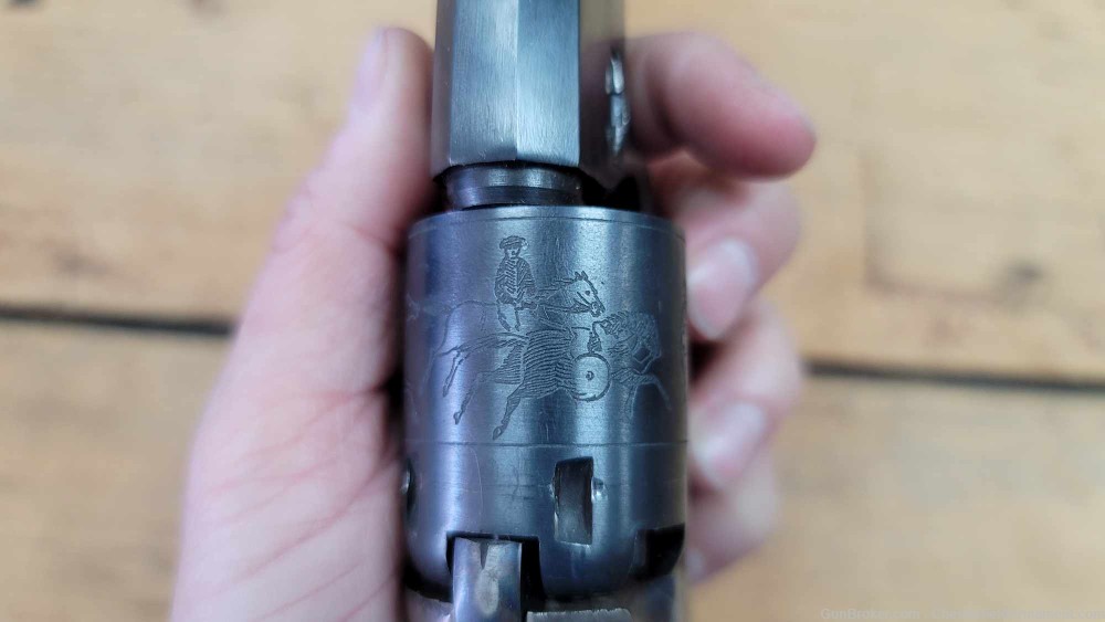 Armi San Marco 31cal. Black Powder Revolver Octagon Barrel Made in Italy-img-19