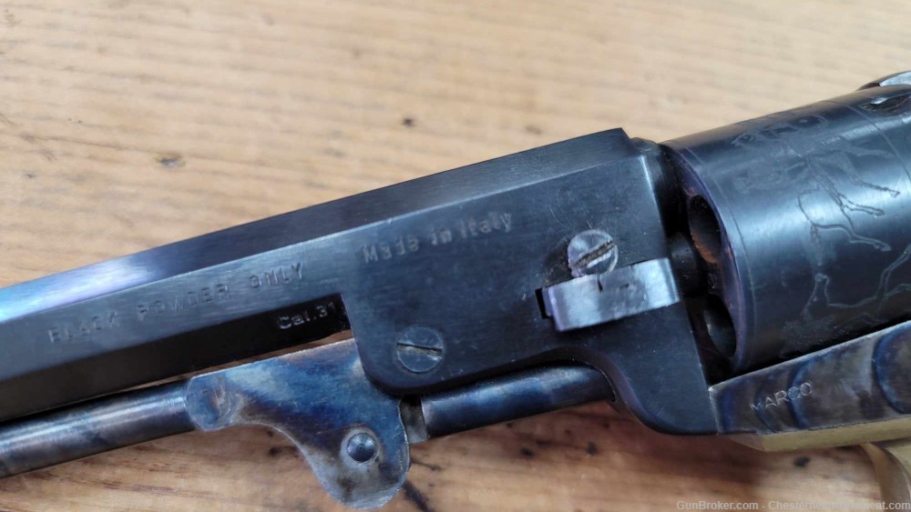 Armi San Marco 31cal. Black Powder Revolver Octagon Barrel Made in Italy-img-1