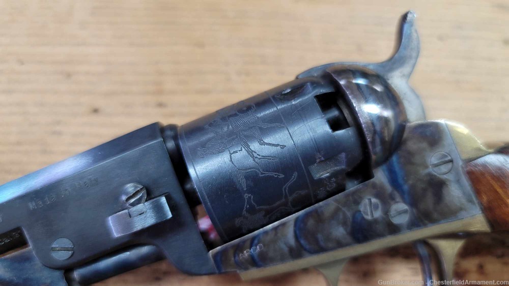 Armi San Marco 31cal. Black Powder Revolver Octagon Barrel Made in Italy-img-4