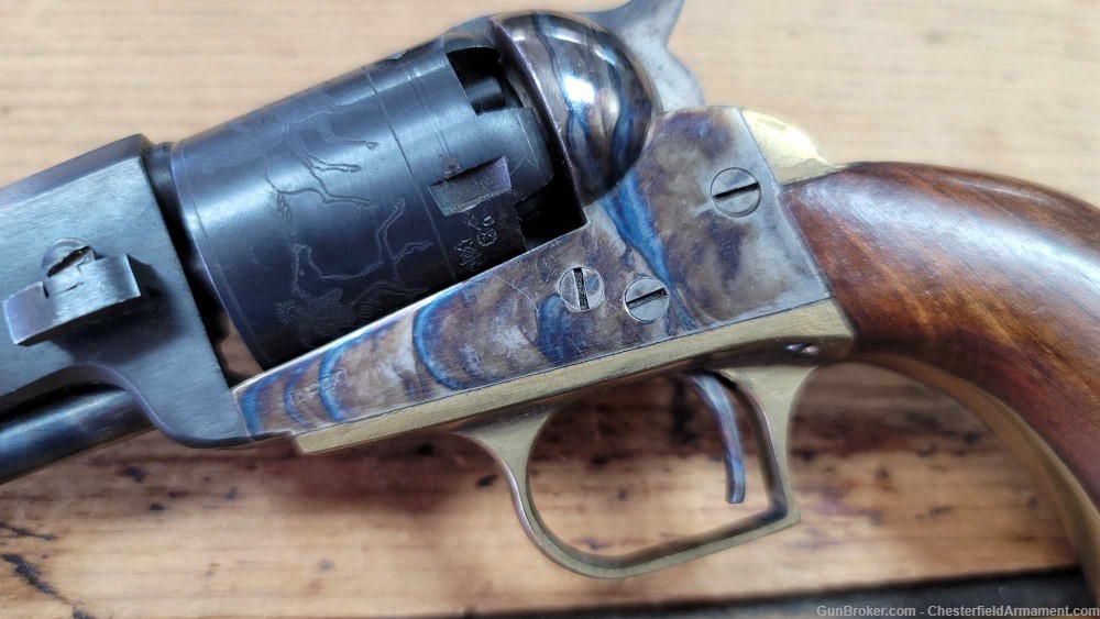 Armi San Marco 31cal. Black Powder Revolver Octagon Barrel Made in Italy-img-5