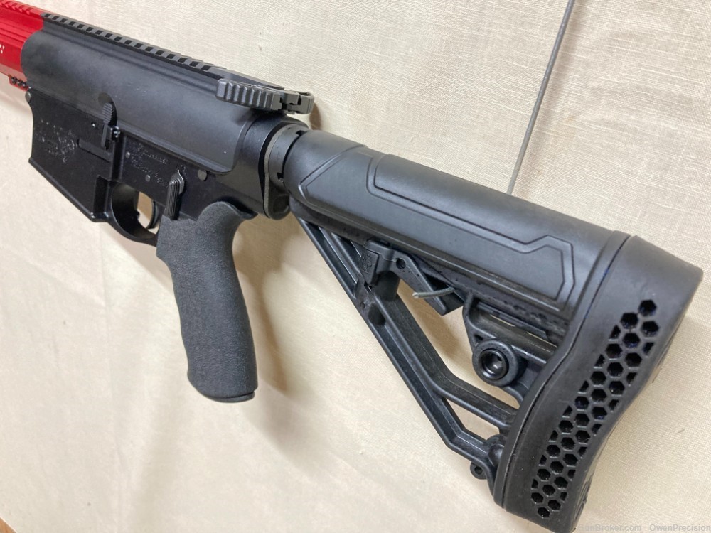 AR-10 Custom DPMS DR-10 308 16" Red MLOK 5.5# trigger-img-7