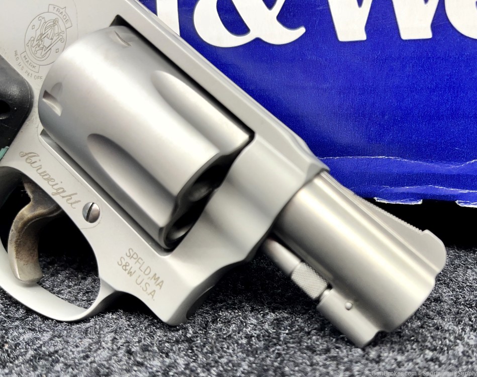 USED Smith & Wesson 642-2 Robins Egg Blue in 38Spl with 1.875" Brl Holds 5!-img-1