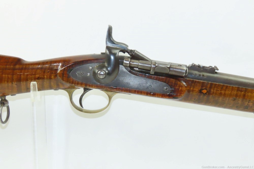 1875 PORTUGUESE CONTRACT Antique BSA & M Snider-Enfield Mk III .577 CARBINE-img-3