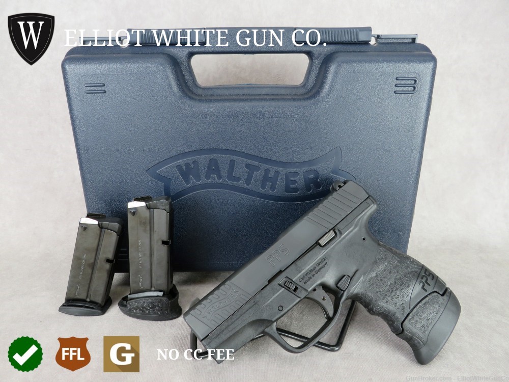 Walther PPS M2 LE in 9mm! Like New Condition! Penny Bid! NR!-img-0