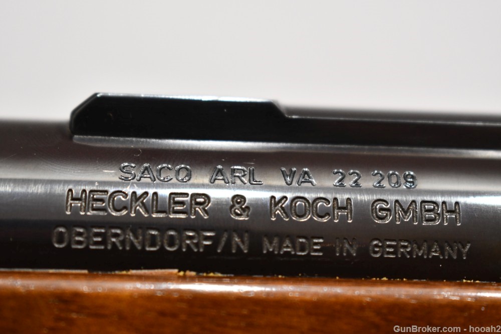 Nice German Heckler & Koch HK Model 300 Semi Auto Rifle 22 Mag WMR SACO-img-36