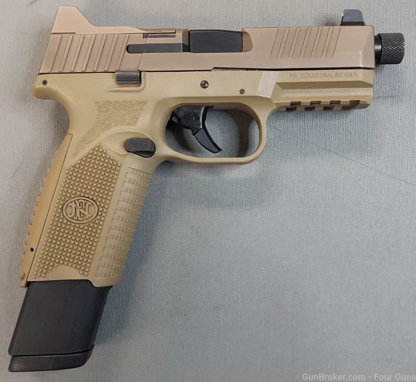 Used FN 509 Tactical Semi-Auto Pistol 9mm 4.5" Barrel 17 $ 24 Rd Mags-img-5