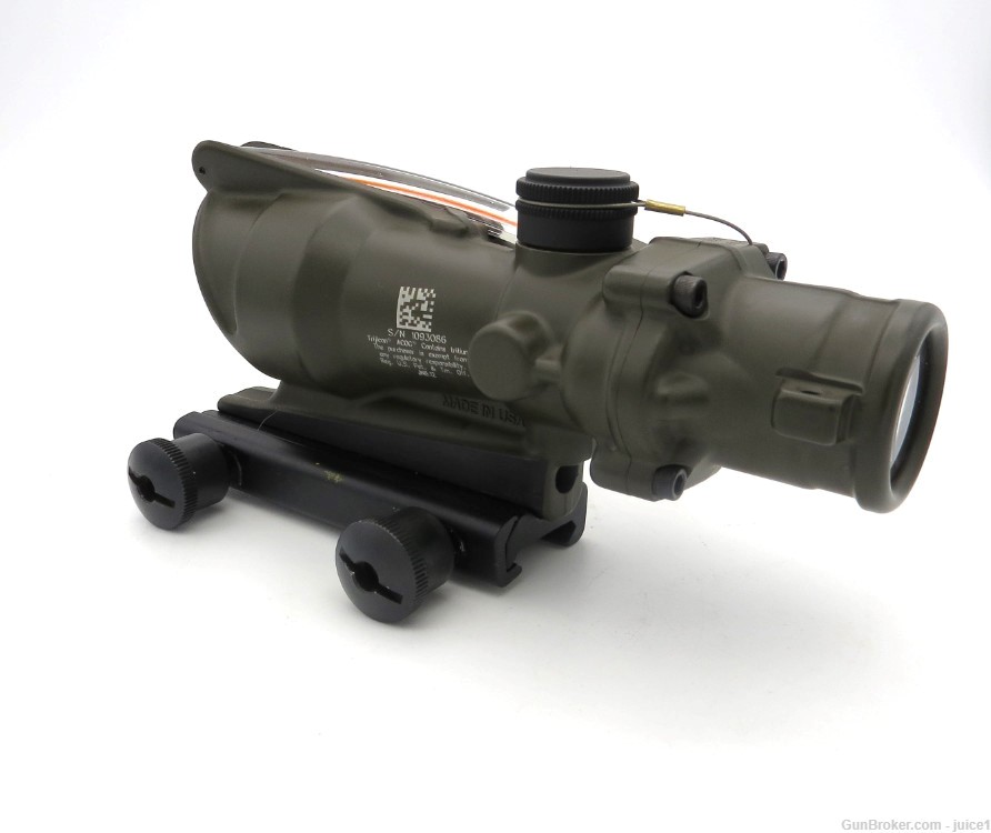 Trijicon ACOG 4x32 BAC Riflescope - .223/5.56 BDC Reticle - OD Green-img-0