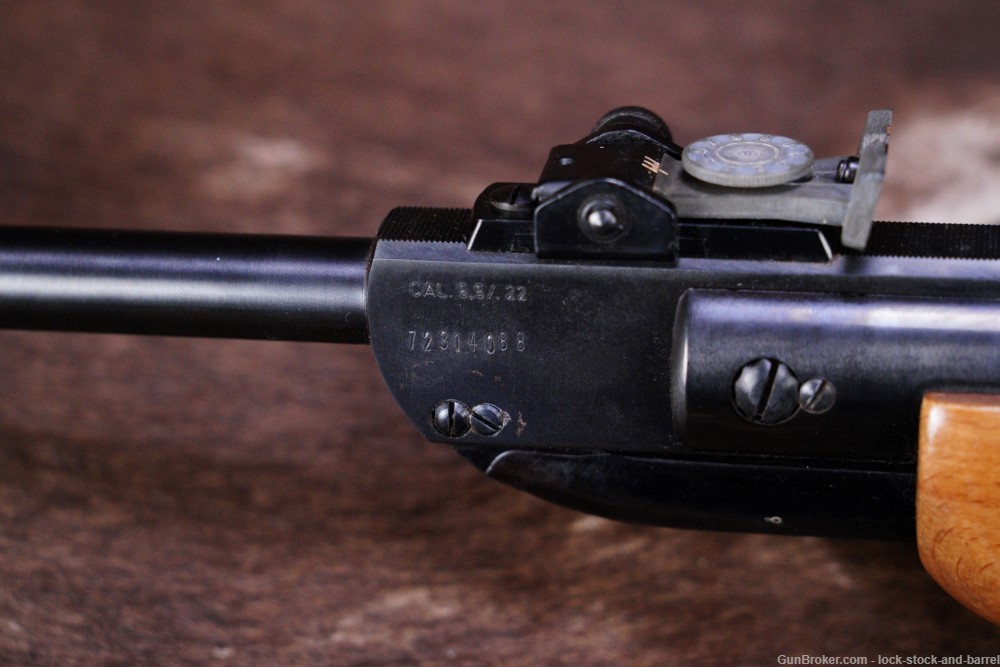 Hy-Score Model 809 5.5 mm .22 Cal Pneumatic  Break Barrel 19” Pellet Rifle-img-19