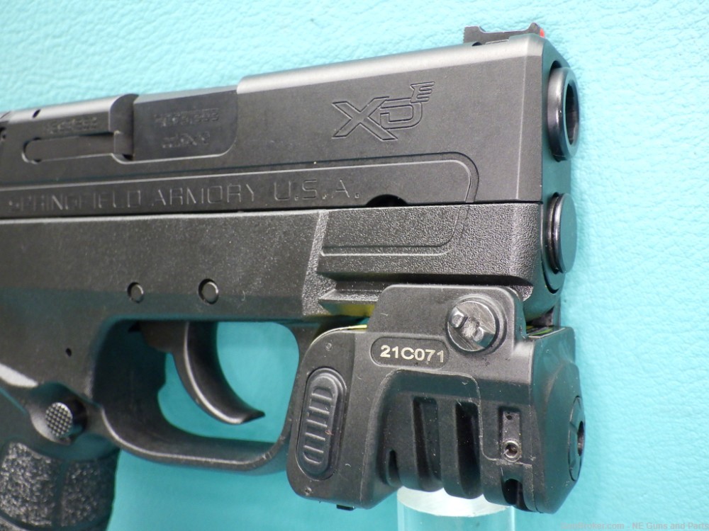 Springfield Armory XD-E 9mm 3.3"bbl Pistol W/ Laser, Case, & 2 Mags PENNY!-img-4