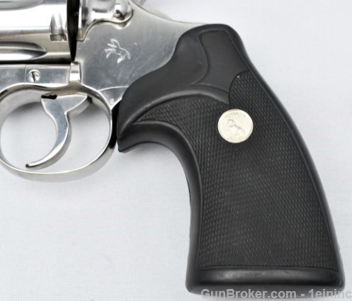 Colt Python 4" 1st Gen. 1994 Polish Stainless with Case-img-7