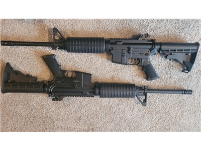Consecutively numbered Pair of Olympic Arms AR 15s