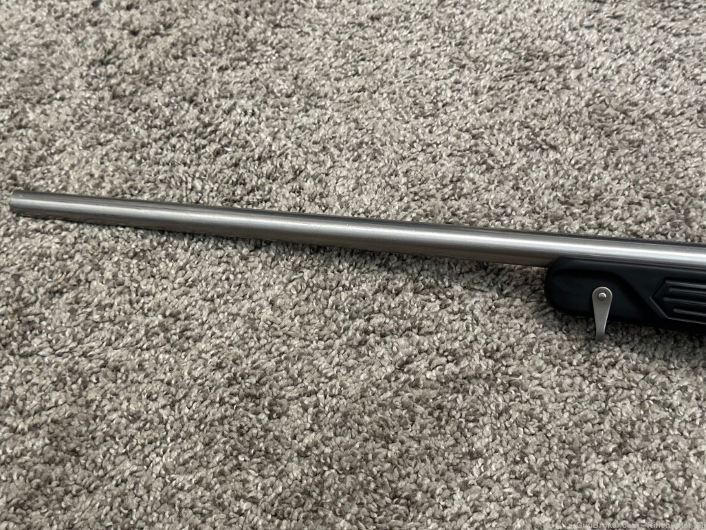 Ruger M77 Mark II 243 win paddle stock 22” brl Zytel SS stainless 1” rings -img-7