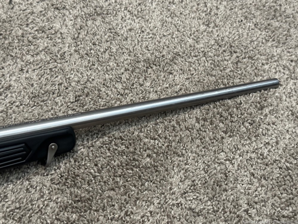 Ruger M77 Mark II 243 win paddle stock 22” brl Zytel SS stainless 1” rings -img-3