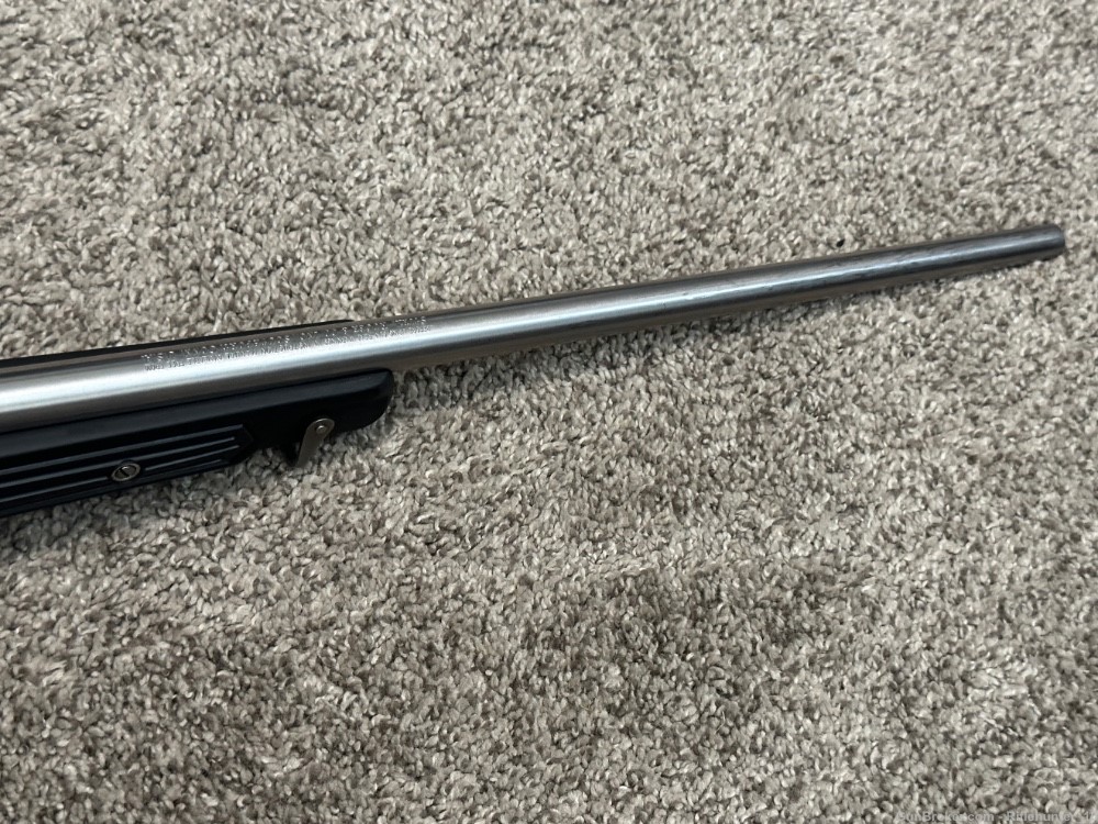 Ruger M77 Mark II 243 win paddle stock 22” brl Zytel SS stainless 1” rings -img-10