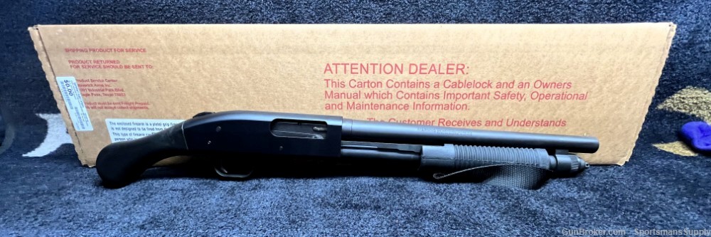 USED Mossberg 590 Shockwave 12 Ga Pump with 14" Brl and Holds 5 Rnds!!-img-0