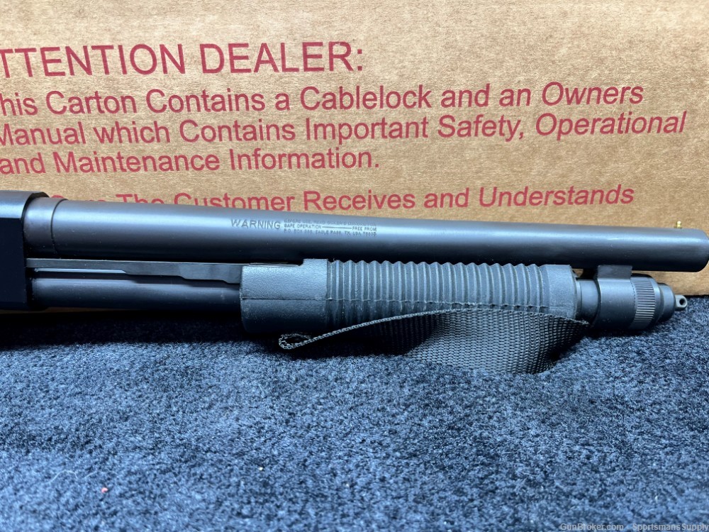 USED Mossberg 590 Shockwave 12 Ga Pump with 14" Brl and Holds 5 Rnds!!-img-2