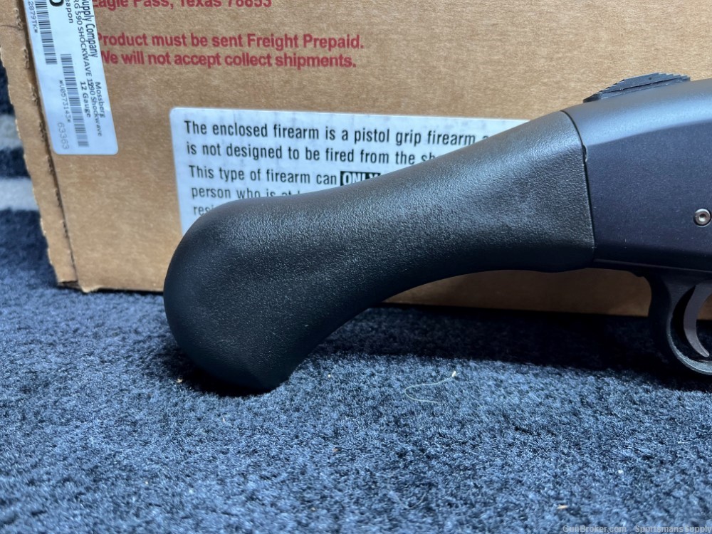 USED Mossberg 590 Shockwave 12 Ga Pump with 14" Brl and Holds 5 Rnds!!-img-4