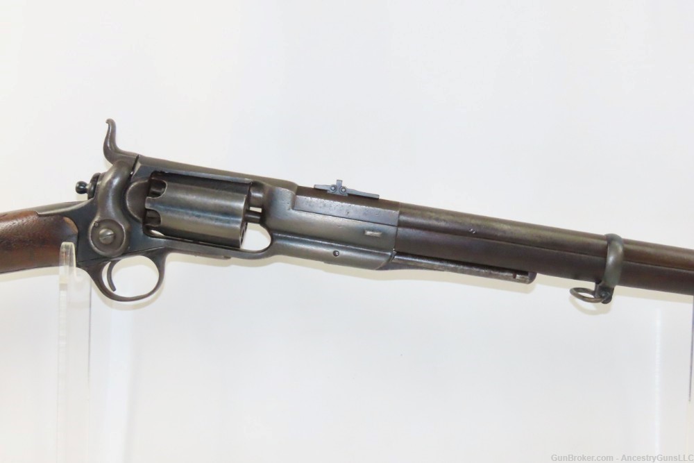 RARE COLT Model 1855 Revolving Rifle .44 Caliber ELISHA K. ROOT Civil War  -img-3