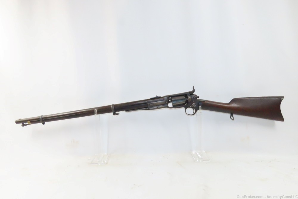 RARE COLT Model 1855 Revolving Rifle .44 Caliber ELISHA K. ROOT Civil War  -img-12