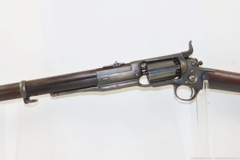 RARE COLT Model 1855 Revolving Rifle .44 Caliber ELISHA K. ROOT Civil War  -img-14