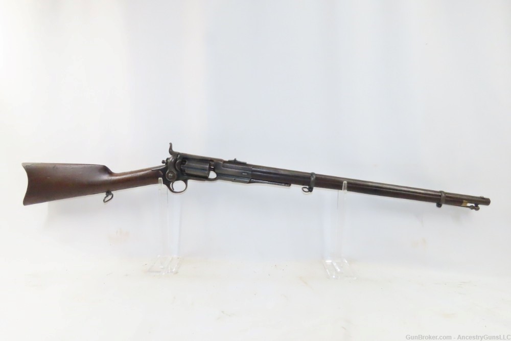 RARE COLT Model 1855 Revolving Rifle .44 Caliber ELISHA K. ROOT Civil War  -img-1