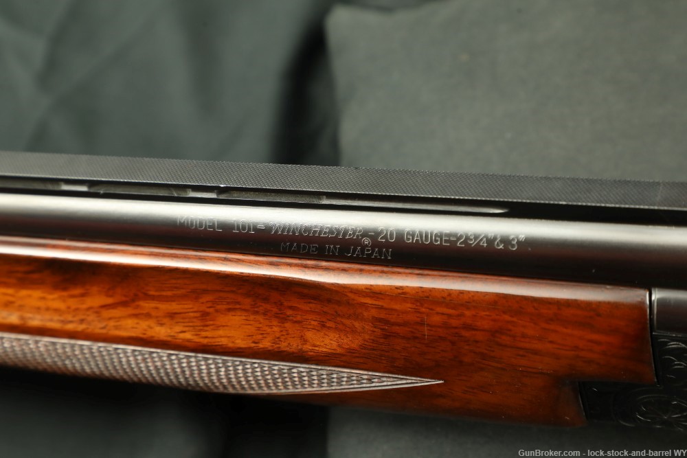 Winchester Model 101 20 GA 26.5” O/U Shotgun W/ Fixed MOD/IC Barrels-img-27