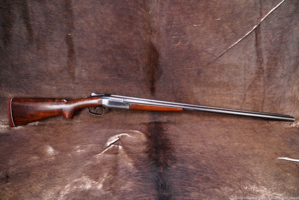 Winchester Model 24 12 GA 30” SxS Double Barrel Shotgun, MFD 1940 C&R-img-6
