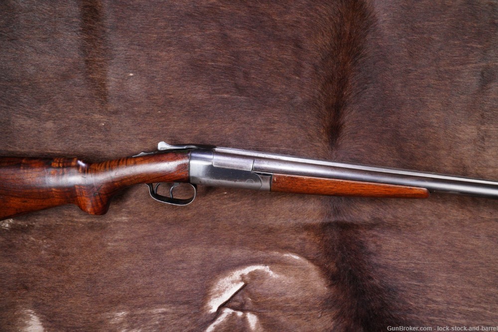 Winchester Model 24 12 GA 30” SxS Double Barrel Shotgun, MFD 1940 C&R-img-2