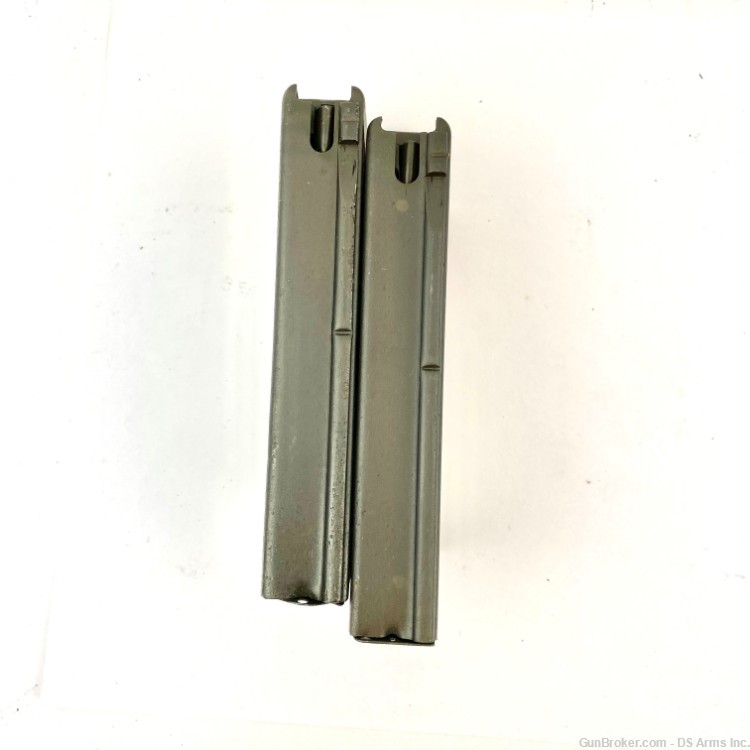 Pair of Used Metric Pattern FN-FAL SA58 FAL Steel 20 Round Magazines -img-1
