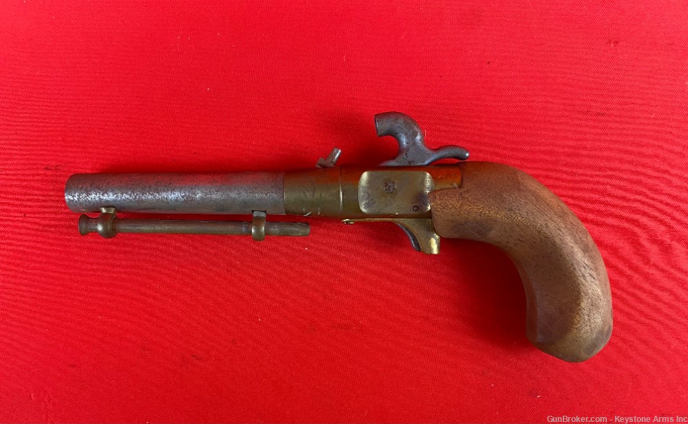Unknown Pocket Black Powder Pistol .45 cal-img-1