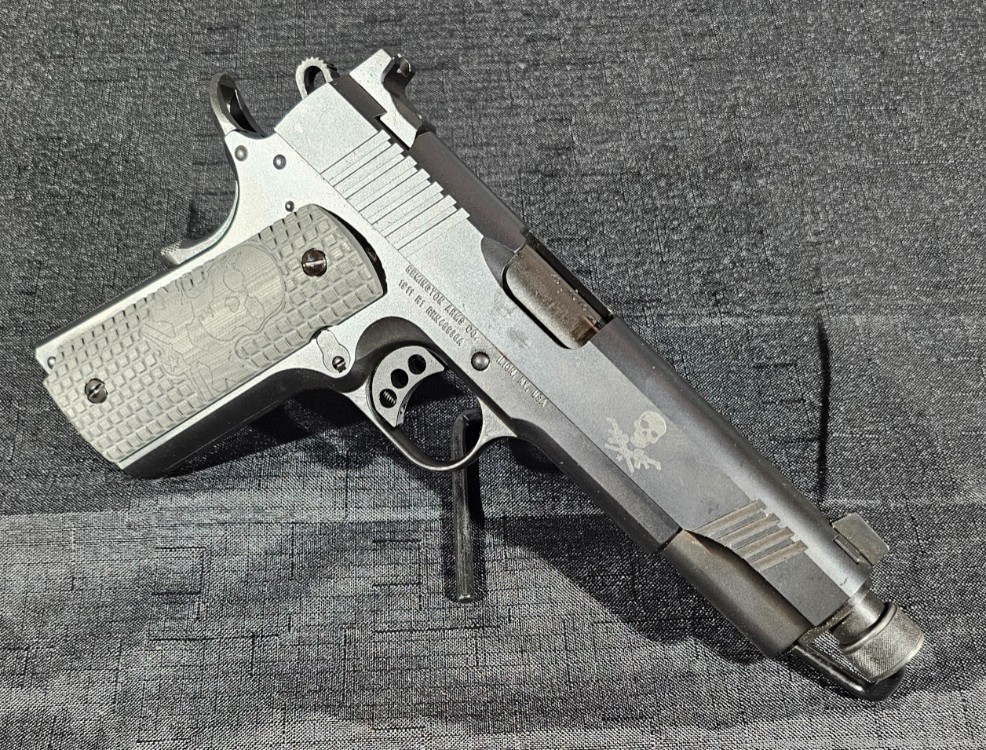 Remington Arms 1911 R1- E Semi-Automatic 45ACP Pistol with AAC Tyrant 45-img-1