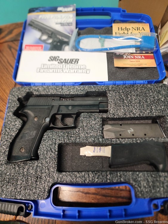 Sig Sauer P226 E2 9mm 15rds 2 mags with box-img-0
