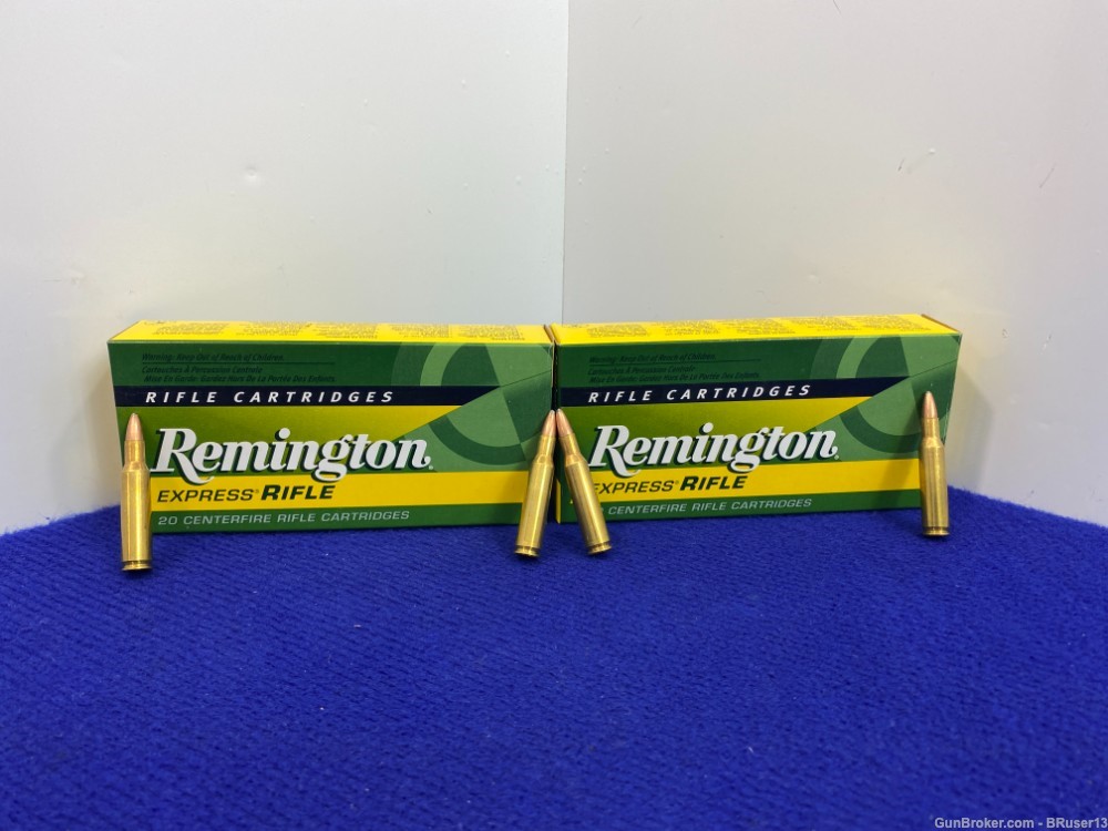 Remington 222 Rem 40 Rounds * VERY DESIRABLE AMMO * 50 grain-img-2